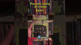 My top 3 most expensive goosebumps books! #horror #books #halloween #goosebumps #rare #expensive
