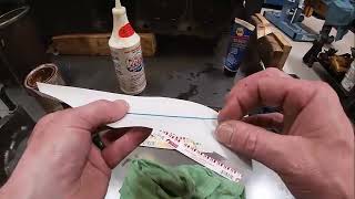 How to plastigauge main bearings checking main bearing clearance by Joseph Gingerich 282 views 1 year ago 52 seconds