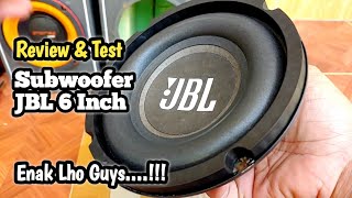 Review & Test JBL Subwoofer 6 Inch | Bass Mantap Jedag Jedug