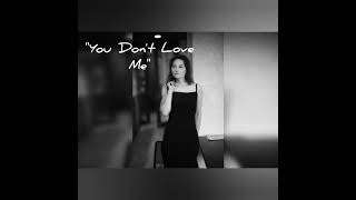 Caro Emerald- You Don't Love Me(Veronius cover).