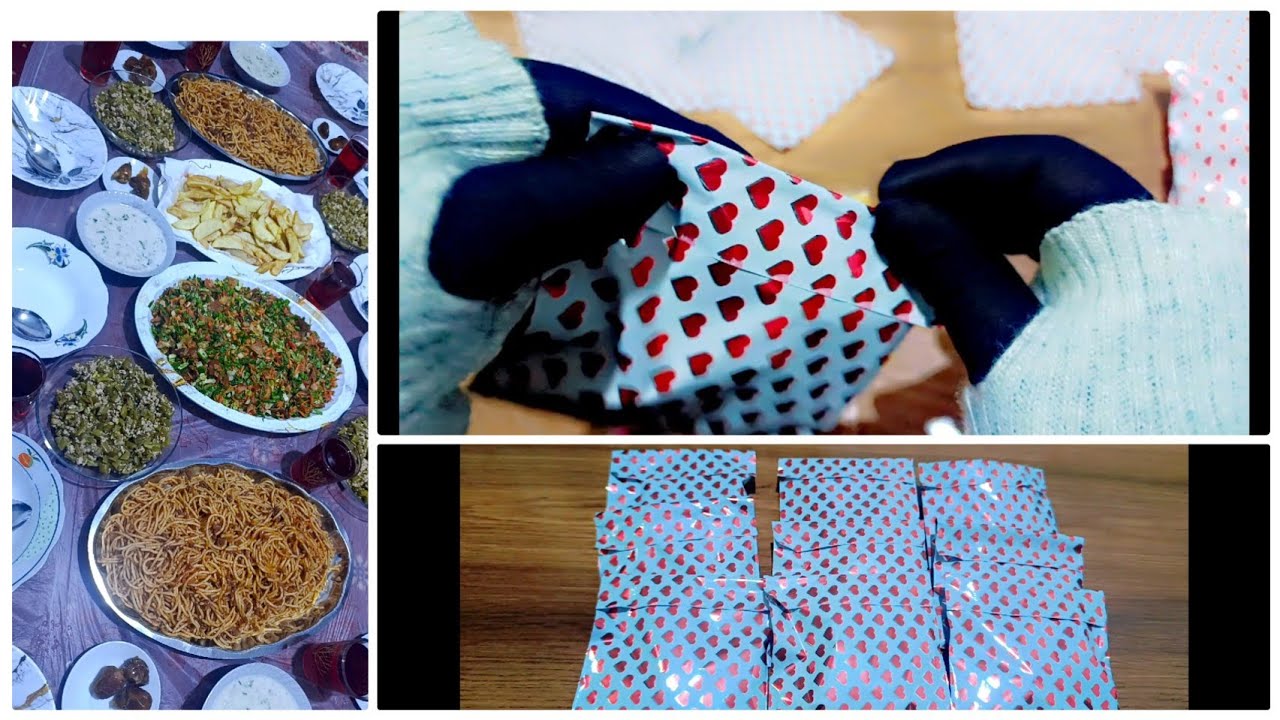 يوم من رمضان 🌙 أجواء الفطور والسحور💫 وتجهيز هدايا لبنتي 🎁