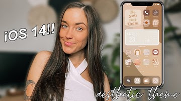 *aesthetic IOS 14 CUSTOMIZATION* easy step-by-step tutorial NEW!