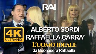 Raffaella Carrà  Alberto Sordi  L&#39;uomo ideale  da Buonasera Raffaella  1986