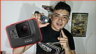 MINHA PRIMEIRA GOPRO hero5🙏📷