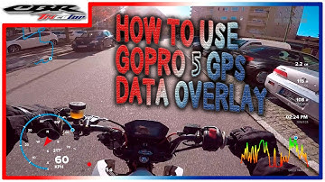 ✮ HOW TO use GoPro HERO 5 GPS Data in video! Using only GoPro and Quik!