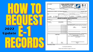 How to Get  LOST SSS E1 Form Online /Lost E1 FORM/ RS1 Details