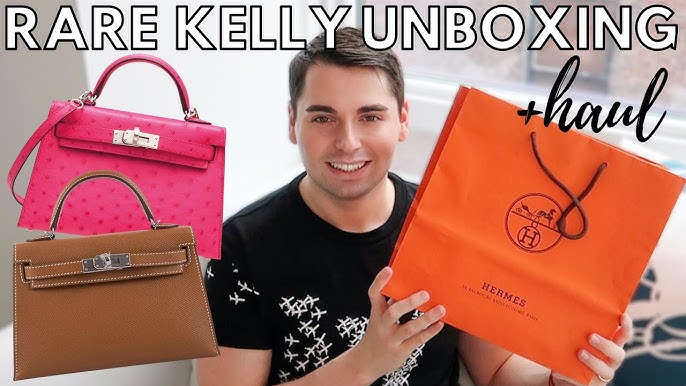 Hermes Kelly Twilly Charm UnBoxing, Micro Kelly 6.5, Smallest Kelly