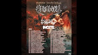 CAVALERA - U.S. Morbid Devastation Tour 2023 with EXHUMED, INCITE