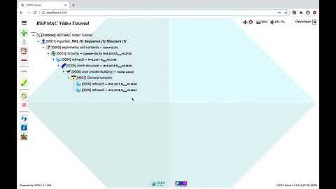 Refinement using REFMAC in CCP4Cloud