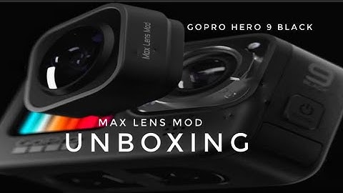 GoPro Hero 9 Black Max Lens Mod Unboxing /Set Up