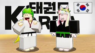 태권도를 배워요!! [로블록스] 도리수니