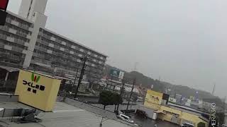 [30-6-2018] Heavy Rain, Thunder and Hope in Kitakyushu Japan screenshot 3