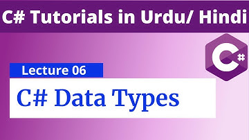 Data type in c# in Urdu/Hindi tutorials || Lecture 06 || Technical Hassan Ali