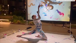 BODY MEDIUM Dance Painting by Annika Rhea- Performance Options