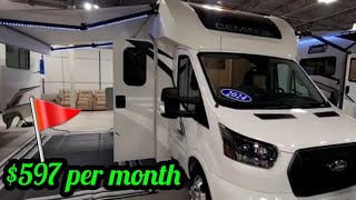 NEW 2024 Thor Gemini 24KB Class C Motorhome | RV FOR SALE | $597 per month or $98,777