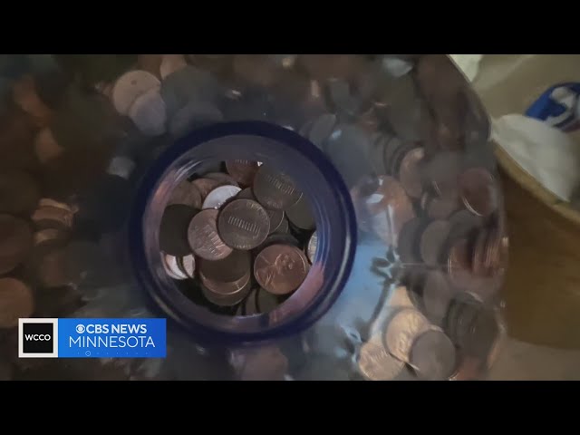 Bank won't take Coon Rapids couple's massive jug of pennies class=