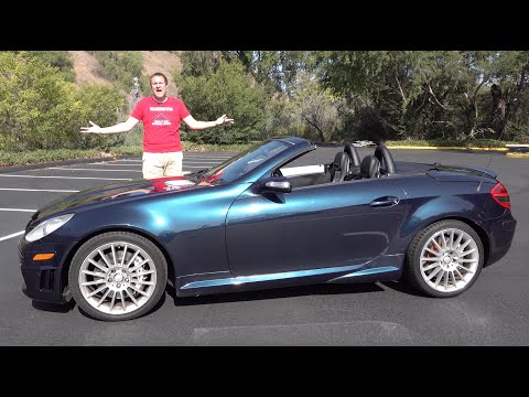 The Mercedes-Benz SLK55 Is an Underrated V8 Luxury Miata