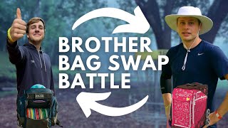 Disc Golf Bag Swap Match Against My Brother!