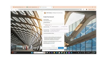Informatica IICS :- Free account creation using AWS cloud storage