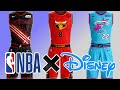 All 30 NBA Team Disney Uniform Concepts