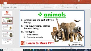 Learn to Make PPT | PowerPoint Presentation बनाना सीखे | #MSOffice |  #MSPowerPoint | #PPT - YouTube