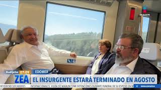 El Insurgente estará terminado en agosto de 2024, asegura López Obrador | Noticias con Paco Zea