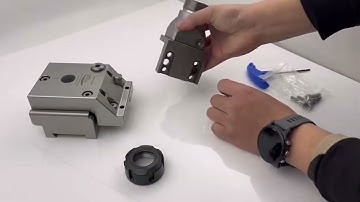 System 3R D-30259 WEDM Machining ER32 collet holder for Wire EDM table