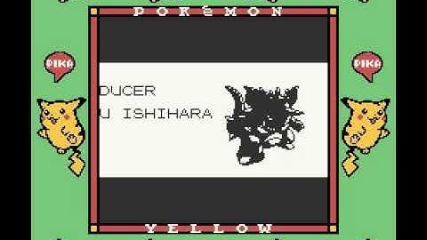 Glitch Pikachu emote 0x2C arbitrary code execution with glitch map 0xCC (Pokémon Yellow EN)