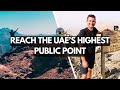 Jebel Jais - How to hike to the highest public point in the United Arab Emirates