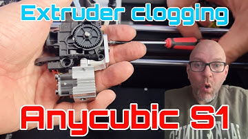 Anycubic Kobra S1: Extruder gear clogged? Unknown consumable in Extruder error 11504
