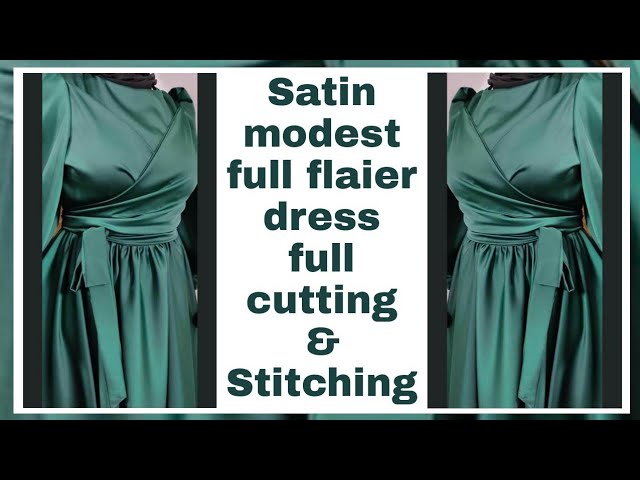 Silk Gown Sewing Pattern PDF S-XL - Etsy