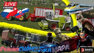 Live stream | Pravá koCHÁNOVská Mapa #04 | Naše sklizeň je rychlejší než kdejaký rychlík 🤣 | FS 2022