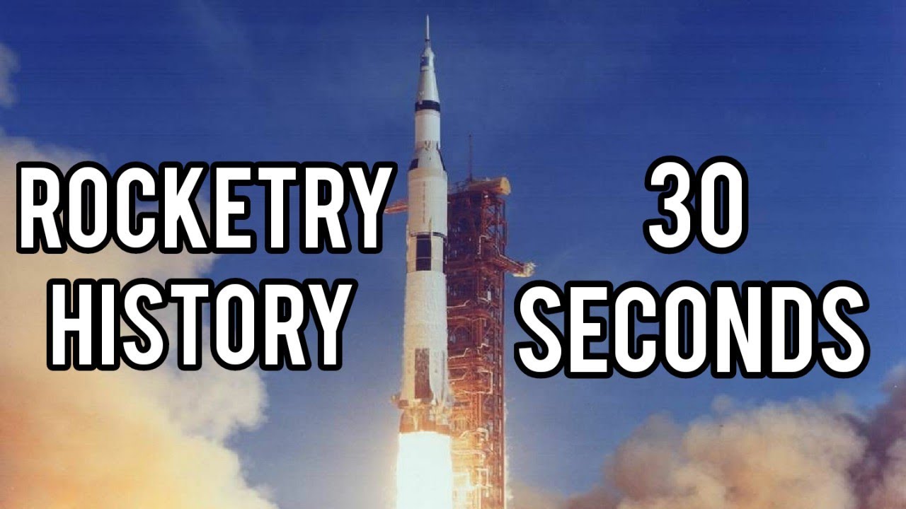Rocketry History in 30 Seconds shorts YouTube