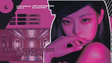 How Would Blackpink Sing "RUN2u" (STAYC) | Line Distribution