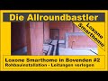 Loxone smarthome in bovenden 2  rohbauinstallation  leitungen verlegen