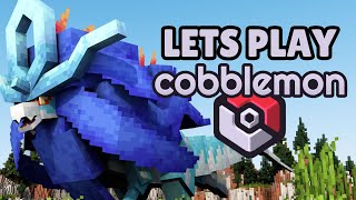 LIVE - Mining and Crafting Our Way Through This Pokemon Mod // Cobblemon Let's Play