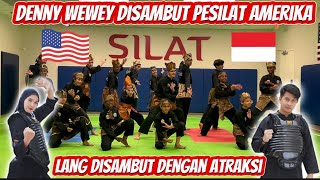 Denny Wewey disambut Pesilat Amerika