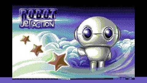 Commodore 64 =+ Robot Jet Action