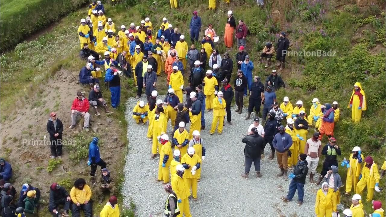 Tsunami Drill 2023 Trident Seafoods Akutan, Alaska YouTube