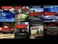 Burnout - All Main Menus and Theme Songs!