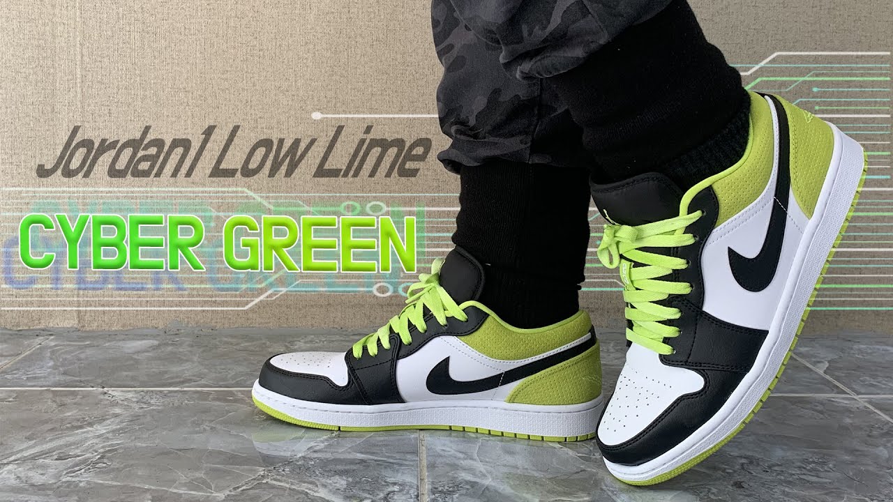 jordan 1 low neon green
