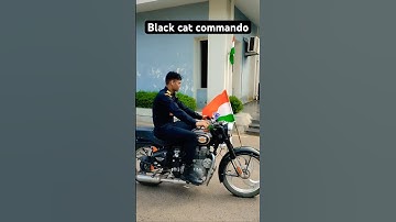 Bullet vs black cat commando 🔥🇮🇳 #armystatus #commando #foujibhai