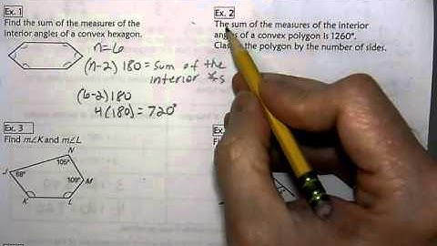 Geometry Unit 5 day 1   Find angle measures in polygons