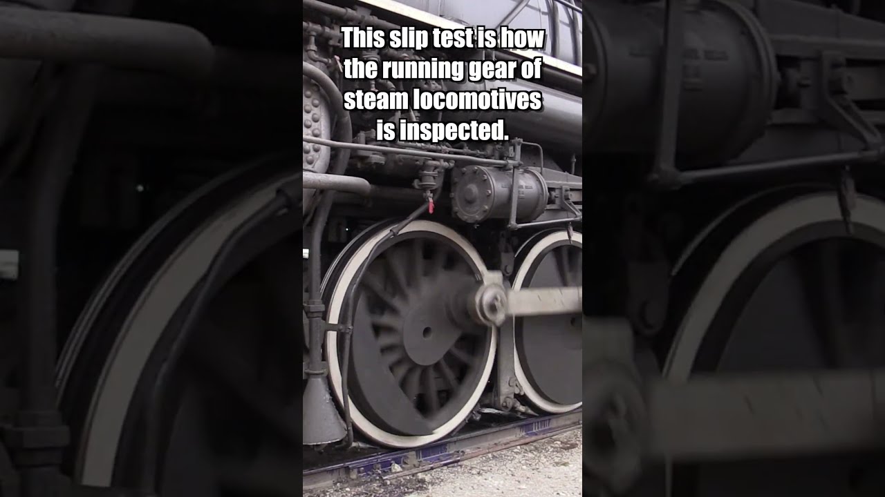 Steam Locomotive Wheel Slip NKP 765 Shorts