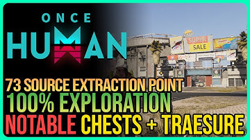 73 Source Extraction Point Exploration Once Human