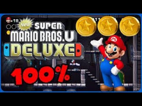 New Super Mario Bros.U Deluxe: Meringue Clouds: Spinning Spirit house (ALL STAR COINS)