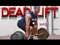 Soulev de terre  deadlift  musculation du dos