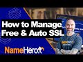 How To Manage Free And Auto SSL In cPanel