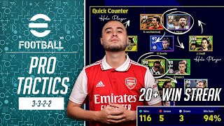 eFootball™ 2023 | 3-3-2-2 Pro Tactics