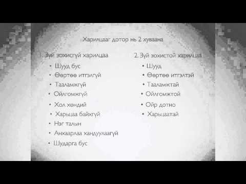 Видео: Гэр бүлийн тухай хууль яагаад танд хэрэгтэй байна вэ?